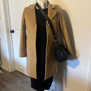 Essendi 100% Wool Camel Coat Size 4